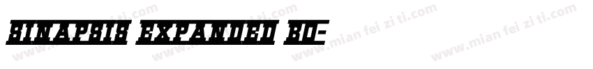 Sinapsis Expanded Bo字体转换